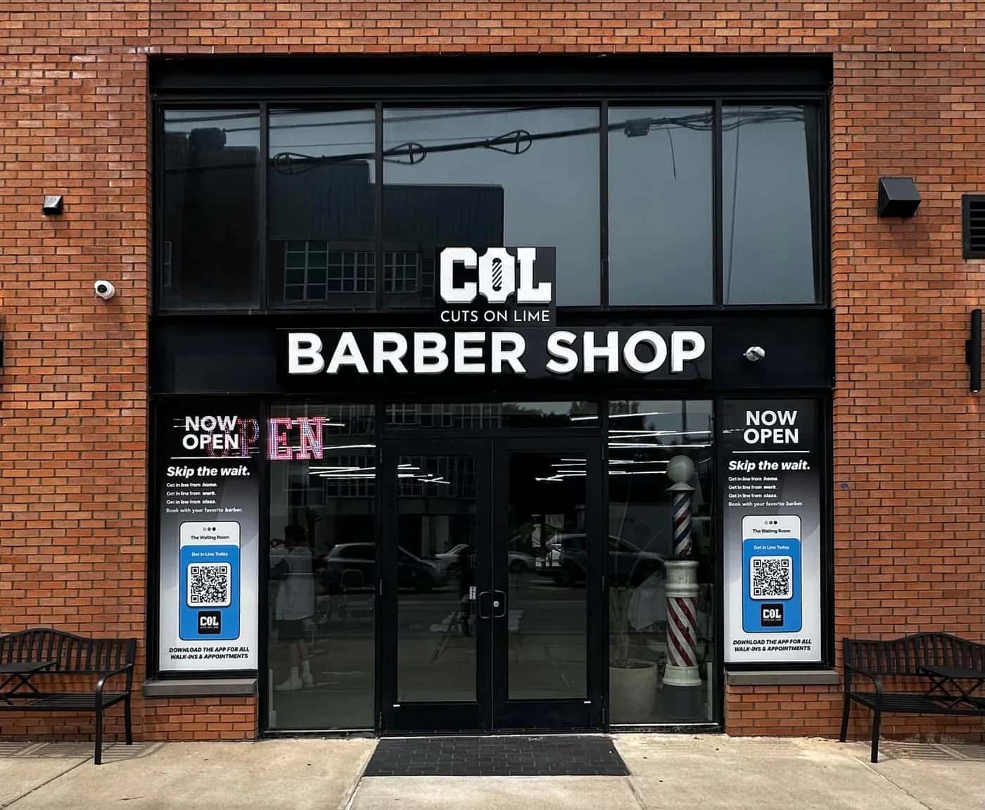 Cuts On Lime HUB barbershop exterior on South Limestone in Lexington